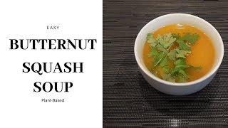 Butternut Squash Soup vegetarian [upl. by Idnil]