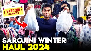 Sarojini Nagar Winter Fashion Shopping Guide 2024  Clothing Haul amp Market Tricks  BeYourBest San [upl. by Aened]