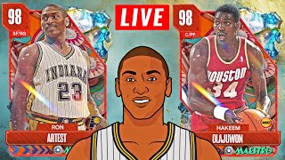 Galaxy Opal Ron Artest is the New Best Shooting Guard in the GAME NBA 2k24 Myteam Unlimited LIVE [upl. by Homovec5]