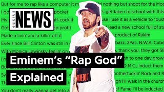 Looking Back At Eminem’s “Rap God”  Song Stories [upl. by Aural]