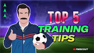 5 MUSTUSE Training Tips In FM23 [upl. by Nahtannoj]