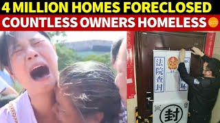 4 Million Foreclosed Homes Yearly Countless Owners Homeless China’s Real Estate Bubble Bursts [upl. by Keon444]