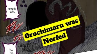 Orochimaru Was Nerfed naruto boruto narutoshippuden borutotwobluevortex anime fyp viral like [upl. by Secilu889]