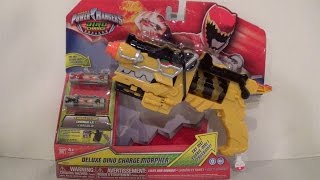 Deluxe Dino Charge Morpher Review Power Rangers Dino Charge [upl. by Rebe497]