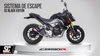 Prueba de sonido escape resonador para Honda CB190R🔥  Escape de carreras [upl. by Haon]