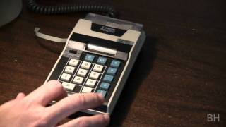 The Canon Pocketronic Calculator [upl. by Damita]