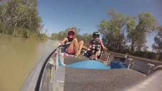 GoPro Hero 3 2014 Magic 931 Riverland Dinghy Derby [upl. by Anerbas]