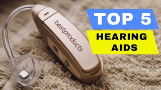 Top 5 Best Hearing Aid 2024 Review  Best AI Hearing Aids On Amazon  Buying Guide amp Comparison [upl. by Carlina]