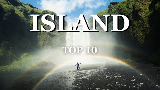 Island Reise Guide Top 10 Highlights Wasserfälle [upl. by Ogata413]