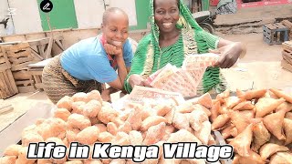 Selling KaimatiMitai Samosas the village Town Centermombasavlog villagevlogsvillagelifestyle [upl. by Aikas579]