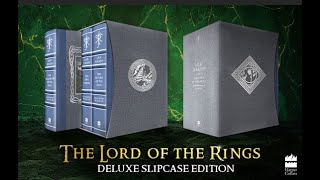 The Lord of the Rings Alan Lee Illustrated Box Set Unboxing [upl. by Sedruol]