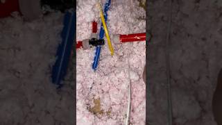 PEX water pipe fitting blown apart plumber plumbing fyp leak repair [upl. by Ubana]