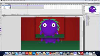 Drawing Animating and Scripting an Interactive Character in Flash  ActionScript 3 [upl. by Woodcock]