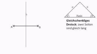 8210 Konstruktion gleichschenklig rechtwinkliges Dreieck [upl. by Catie94]