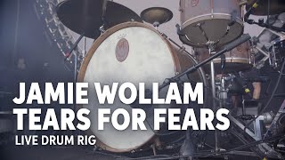 Rig Tour Tears for Fears Drummer Jamie Wollam [upl. by Rialcnis323]