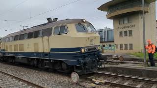 Abtransport der BR650 Wieslauftalbahn durch RailAdventure Abfahrt in Schorndorf 13112024 [upl. by Gerson]