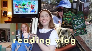 cozy reading vlog 2 amazing and delightful reads one of my most anticipated cozy releases [upl. by Laro]