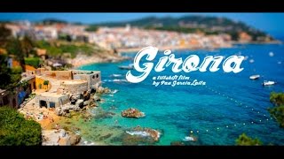 Costa Brava and Girona Pyrenees by Pau Garcia  Miniature Tilt Shift style [upl. by Ayanet]