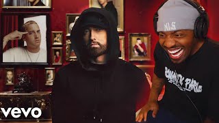 SLIM SHADY IS REALLY BACK  Eminem  Houdini REACTION [upl. by Sarah]