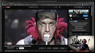 Rammstein  Rammlied Live from Madison Square Garden REACTION [upl. by Rico]