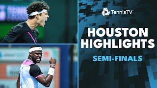 Shelton Plays Etcheverry Tiafoe Faces Darderi  Houston 2024 SemiFinals Highlights [upl. by Bianchi]