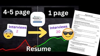 How to make Onepage resume in MS Word  Excellent Resume Format  Land Interviews  FREE 🚀 [upl. by Enaywd117]