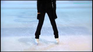 Patinaje sobre hielo 12 Patinar hacia atrás [upl. by Allesor886]