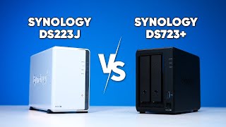 Synology DS223j VS DS723  Which NAS to Buy [upl. by Enyehc]