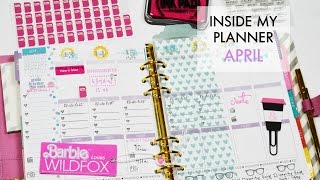 Inside My Kikki Condren Planner  April 2015 [upl. by Swagerty895]