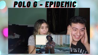 Polo G  Epidemic  Official Music Video  REACTION [upl. by Eixam927]