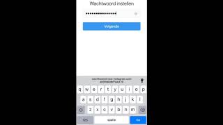 Instagram account aanmaken [upl. by Yelyr]