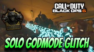 BO6 ZOMBIES  NEW EASY SOLO GOD MODE GLITCH UNLIMITED XP GOBBLEGUMS CAMOS [upl. by Nylirac]