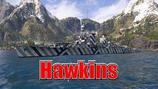 Path to The Albemarle Hawkins World of Warships Legends Xbox Series X 4k [upl. by Badger]