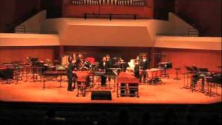 Mass excerpt by John Mackey  OU Percussion Orchestra [upl. by Hilar]