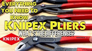 Knipex Tools The Cobra Rundown EVERYTHING YOU NEED TO KNOW ABOUT THE DIFFERENT KNIPEX COBRA PLIERS [upl. by Saxela]