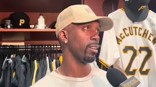 Andrew McCutchen on wanting to play again in 2025 [upl. by Eldnar]