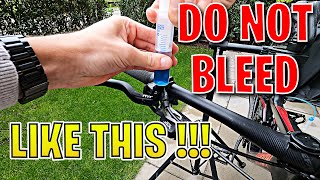 Do not bleeed Magura MT5 brake like this 🛠️ Tip 1 for beginners [upl. by Ari867]