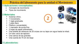 Laboratorio de Física 2 Movimiento [upl. by Lorrac802]