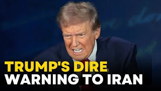 Donald Trump LIVE  Trump Iran Warning  Israel Vs Iran War  US Election 2024  Trumps Speech [upl. by Iruahs]