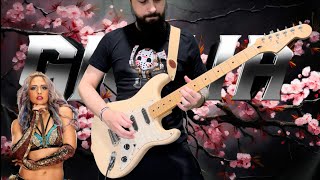 Giulia “Time Of Arrival” WWE theme guitar cover [upl. by Leidba]