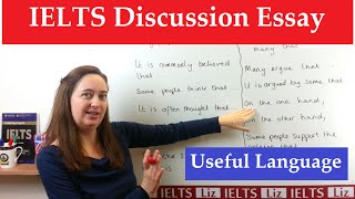 IELTS Discussion Essay Useful Academic Expressions [upl. by Gonzales]