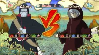 Szefi VS Castiel Naruto Ultimatie Ninja Storm 3 [upl. by Shawna]