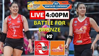 Cignal HD vs PLDT  Battle for Bronze  PVL Reinforced Conference Live Scoreboard [upl. by Raymond]