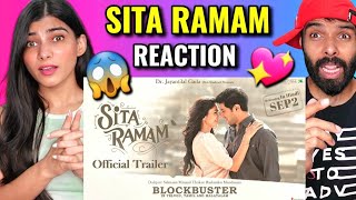 Sita Ramam Trailer REACTION   Hindi  Dulquer Salmaan  Mrunal  Rashmika  Sumanth  Pen Studios [upl. by Yrallam]