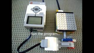 LEGO  EV3 and NXT color sensor performance test [upl. by Niwhsa577]