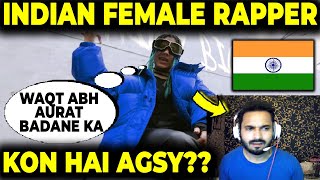 Agsy  HIP HOP  REACTION Indian Female Rapper Reaction Jokhay  RAP GODDESS EP  GDX Reacts [upl. by Enirehtac]