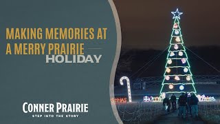 Conner Prairie  Making Memories at Merry Prairie Holiday 2023 [upl. by Eynahpets321]