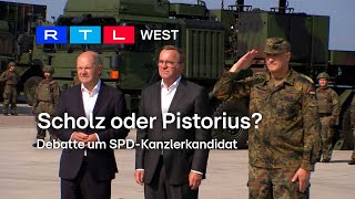 Scholz oder Pistorius Debatte um SPDKanzlerkandidaten  RTL WEST 13112024 [upl. by Noram597]