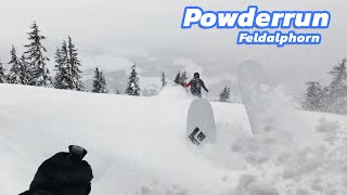 Powder am Feldalphorn Black Diamond Helio 105 [upl. by Anaya]