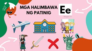 Patinig Ee Mga Halimbawa ng Patinig Ee [upl. by Yssak751]